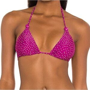 NWT ViX Paula Hermanny Mia Bikini Top - Size L